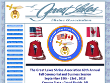 Tablet Screenshot of greatlakesshrineassociation.org